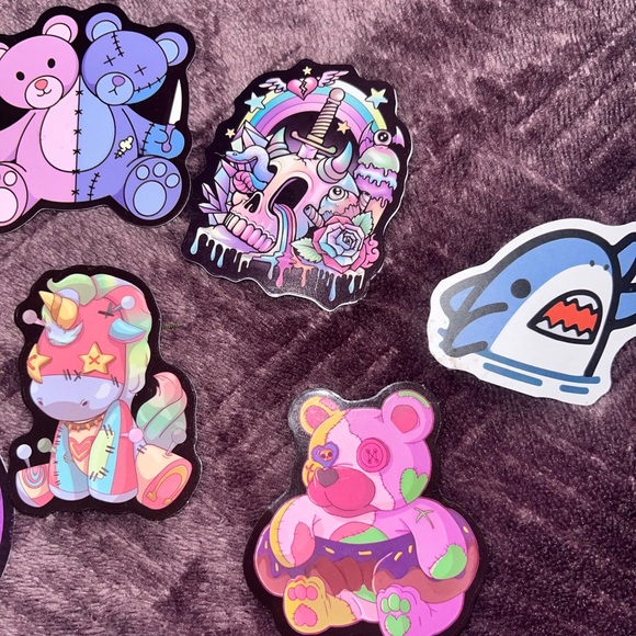 Colorful Cartoon Sticker Set - Picture 4 of 4